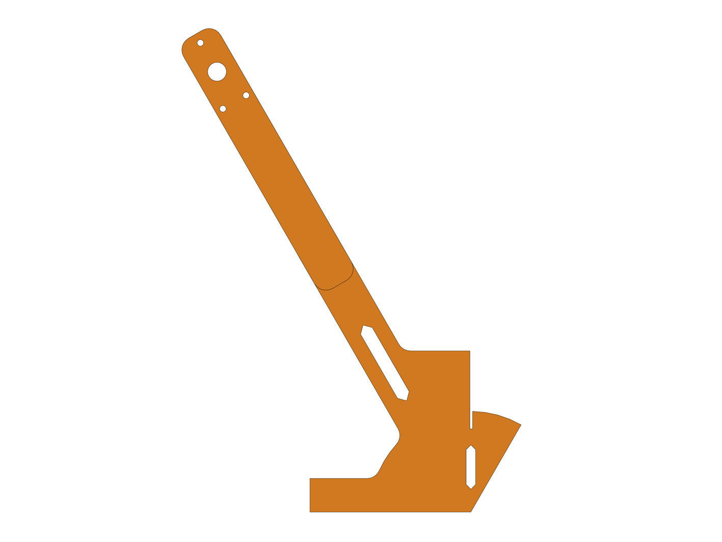 Montagehilfe für das DIY Autoscoring System